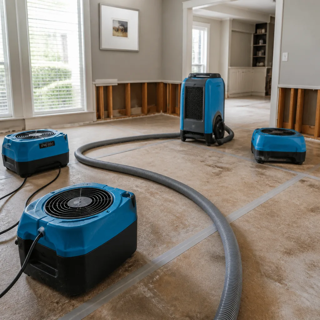 Water damage drying